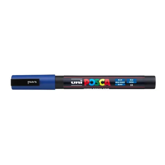 Caneta Posca PC 3M Azul