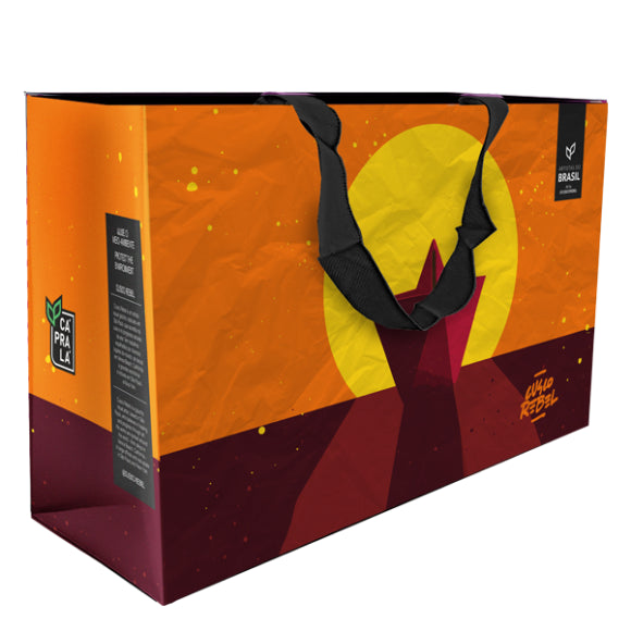 Coleção Artistas do Brasil – Sacolas Mini Cusco Rebel