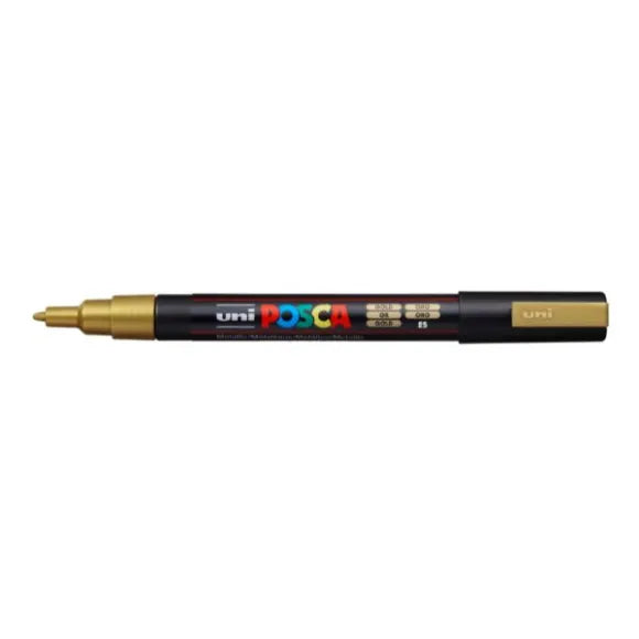 Caneta Posca PC 3M Ouro