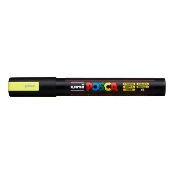 Caneta Posca PC 5M Amarelo Fluorescente