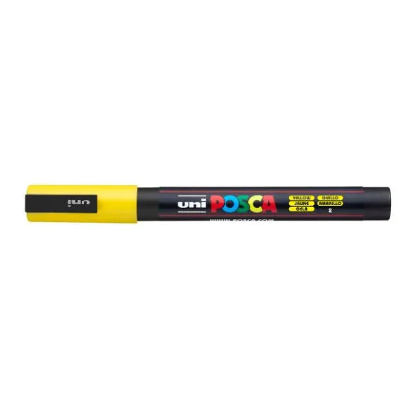 Caneta Posca PC 3M Amarelo