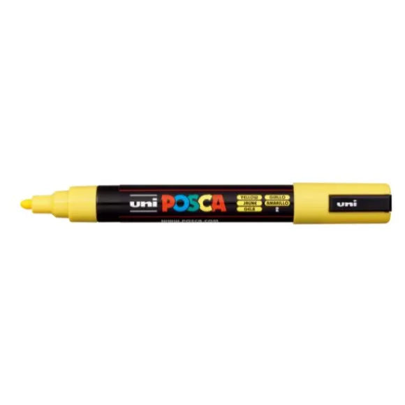 Caneta Posca PC 5M Amarelo