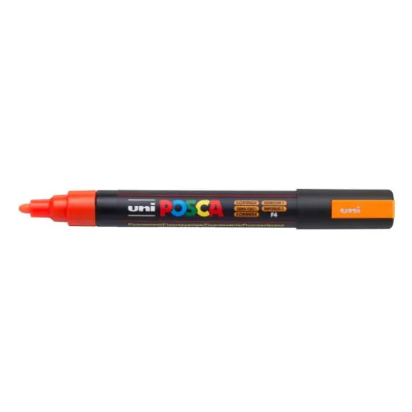 Caneta Posca PC 5M Laranja Fluorescente