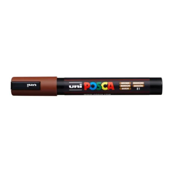 Caneta Posca PC 5M Marrom