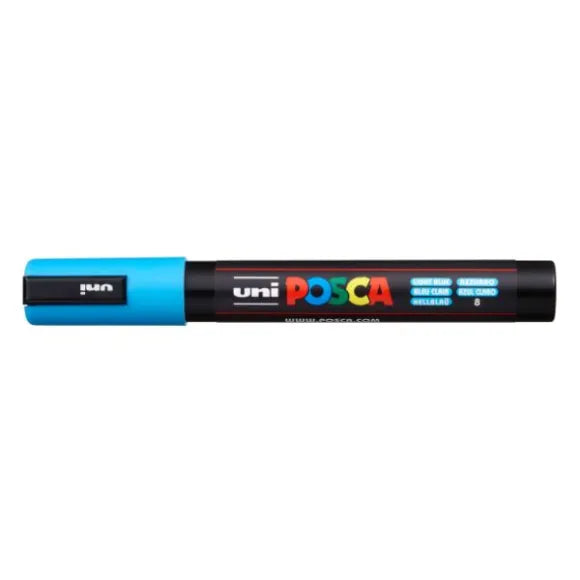 Caneta Posca PC 5M Azul Claro